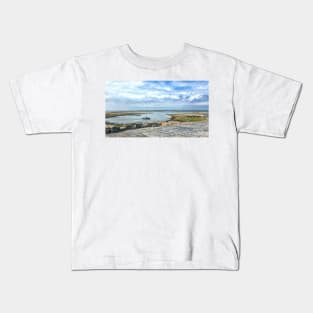 Hurst Point, Keyhaven, Hampshire, England UK art Kids T-Shirt